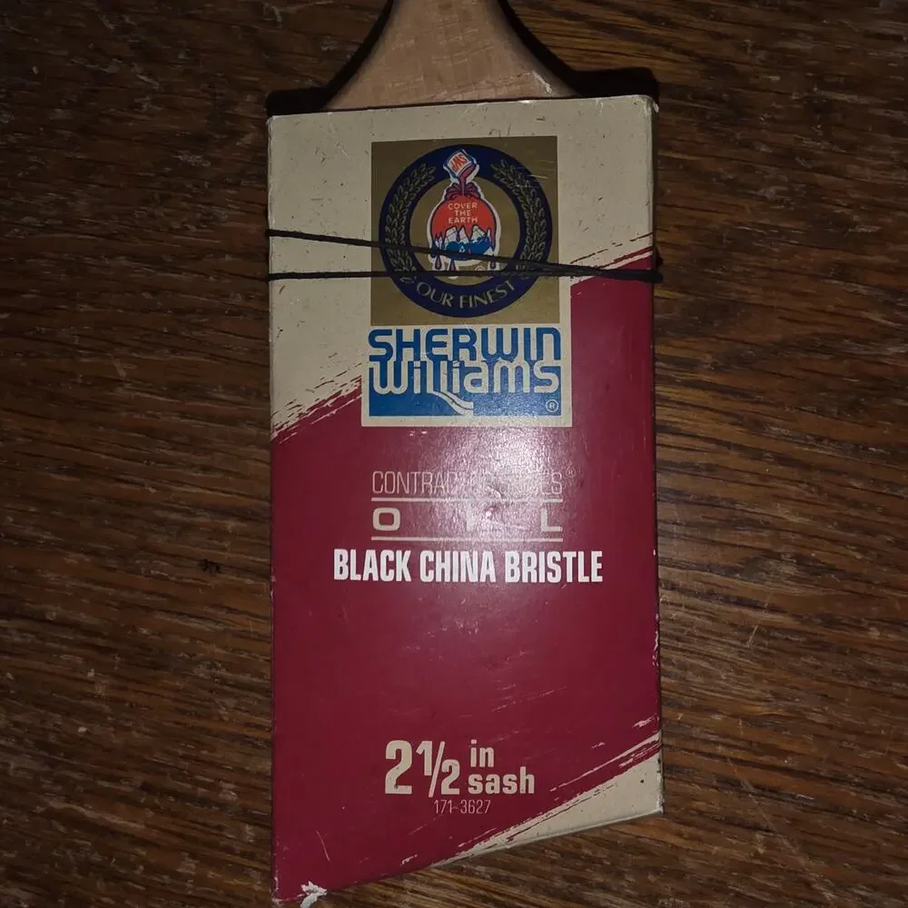 SHERWIN WILLIAMS SET OF 3 CONTRACTOR PAINT BRUSHES